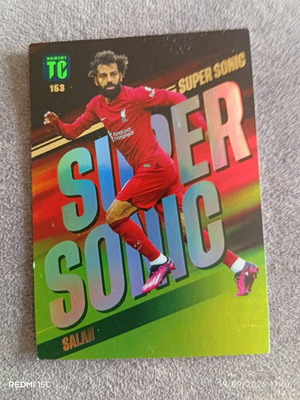 Mohamed Salah Super Sonic Panini TC κάρτα