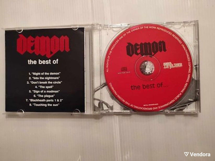 The Best Of Demon Volume One cd