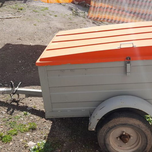 Car trailer used without papers
