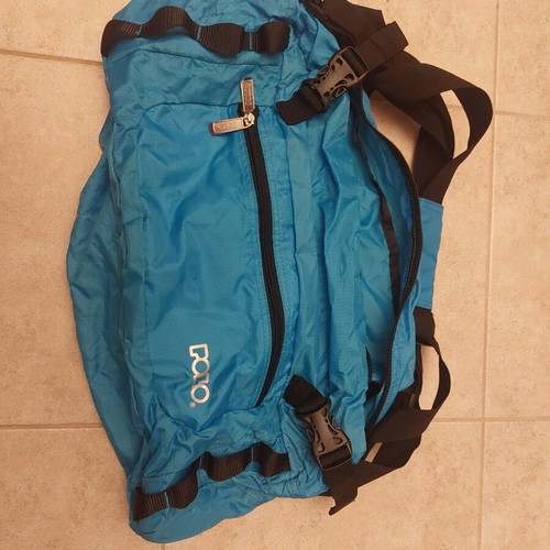 Polo Just in Case Foldable Travel Sack 30L like new, blue