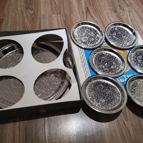 Cake serving set new, metal, 1980s USSR
