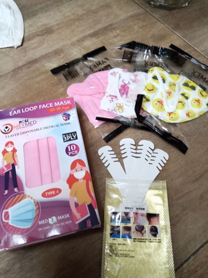 Children's & Teen Protective Masks Set – 13 Pieces