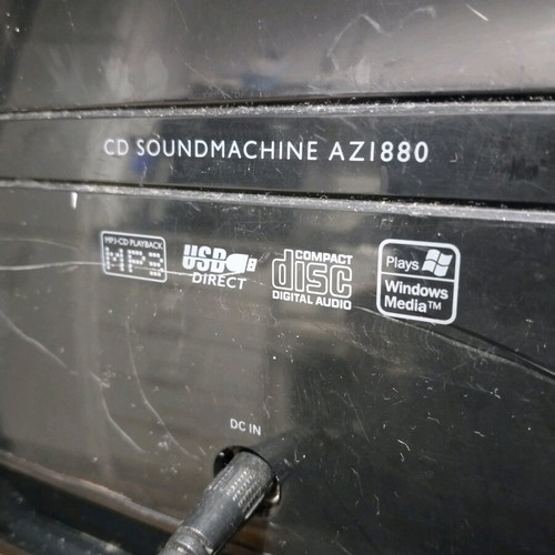 Philips AZ 1880 sound machine with USB, digital radio, MP3 PC input