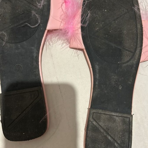 Modern women's slipper shoe used size 36 pink