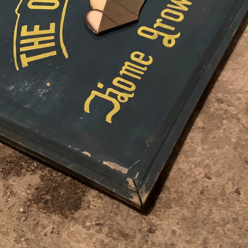 Wooden sign old used, needs restoration