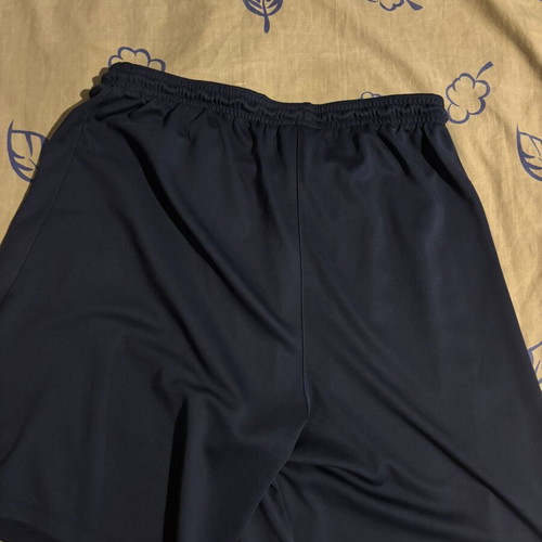 Nike Dri-Fit athletic football shorts, blue, size L