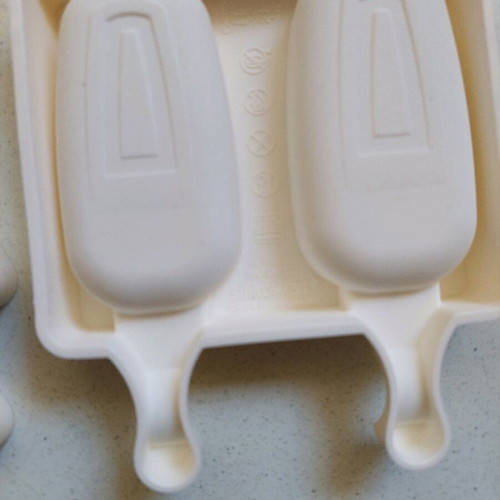 Silicone molds for popsicle ice cream unused