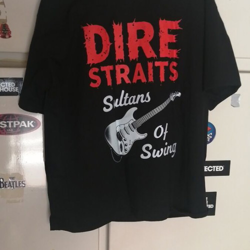 Dire Straits Sultans of Swing Unisex T-shirt 2XL new, cotton