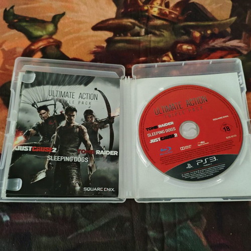 PS3 Ultimate Action Triple Pack like new
