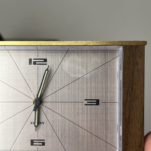 Equity Vintage Mechanical Table Clock-Alarm (70s)