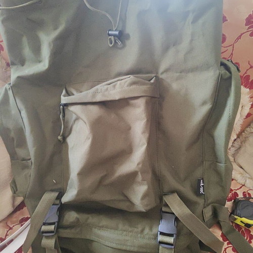 Miltec Military Rucksack Backpack New, 88L Capacity, Khaki