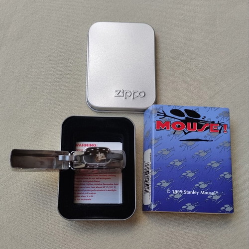 Zippo 2000 Edwardian Ball Stanley Mouse lighter new