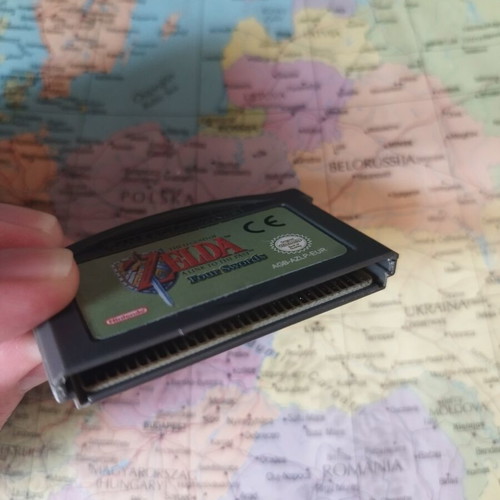 The Legend Of Zelda Four Swords Gameboy Advance repro cartridge