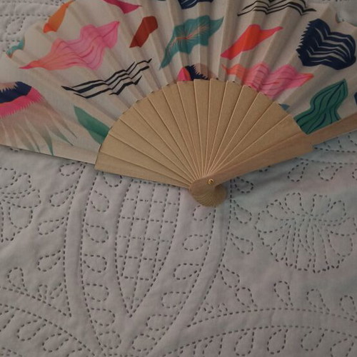 Wooden fan new