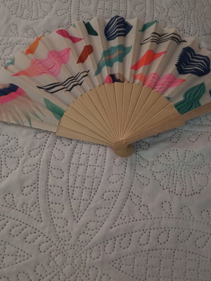 Wooden fan new