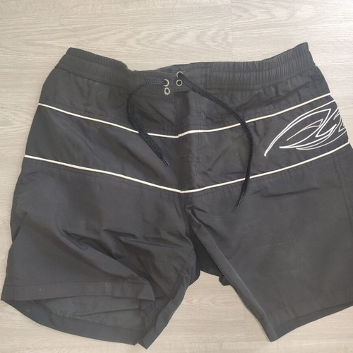 Admiral men's swim shorts black with white design