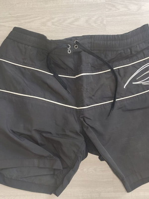 Admiral men's swim shorts black with white design