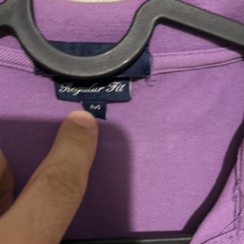 Polo Gant shirt medium, like new, purple