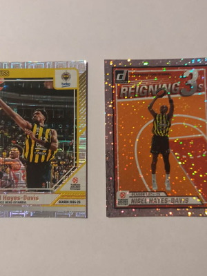 Nigel Hayes-Davis Panini Donruss Euroleague cards like new