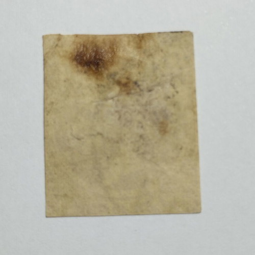 MKE 1 Lepto 1872-1876 Hermes Head Stamp used, brown-red