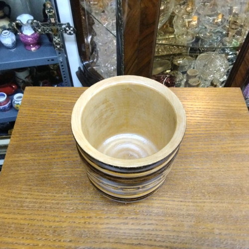 Wooden carved decorative mortar like new for spices