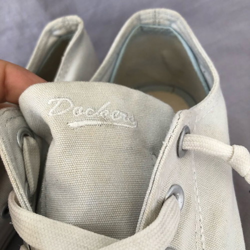 Dockers by Gerli low-top sneakers size 37 like new, white and blue