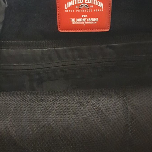 Collectible backpack sprayground