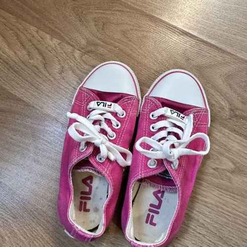 Fila children's fabric sneakers, pink
