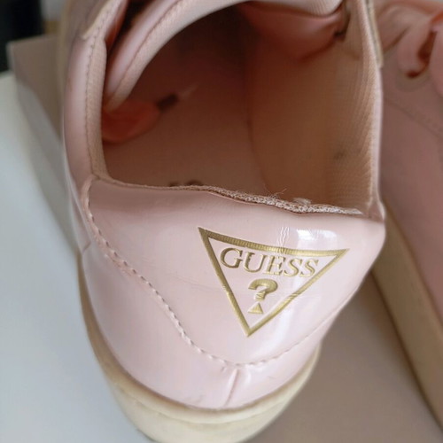 Guess sneakers size 39 pink like new
