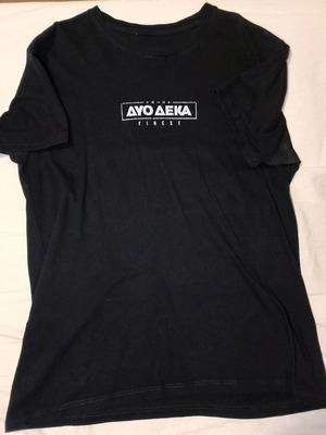 210 Athens Finest T-shirt L used, black