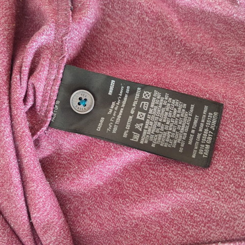 Ted Baker men's T-shirt like new, size L, pink purple