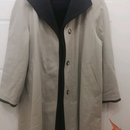 Wool coat Milo new, beige, high fashion fabrics