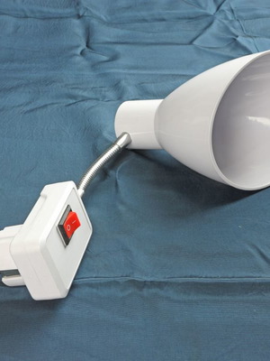 Flexible plug-in lamp new with on/off switch