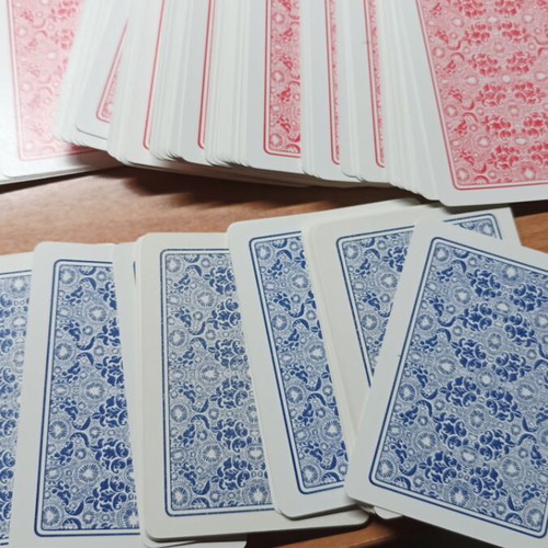 Torcello playing cards set used, 2 decks, 100% PVC, Dal Negro