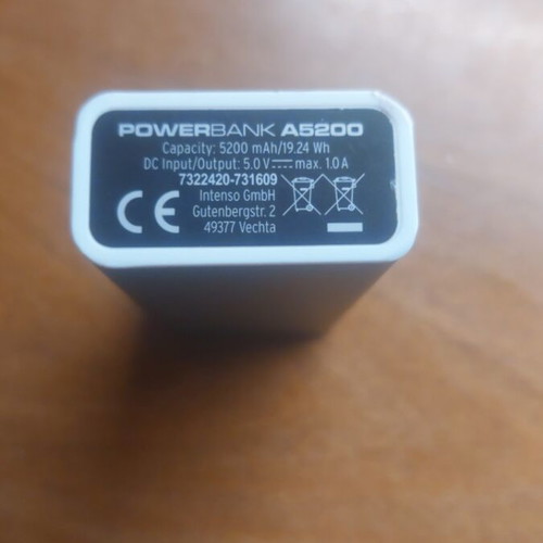 Powerbank 5200mAh like new