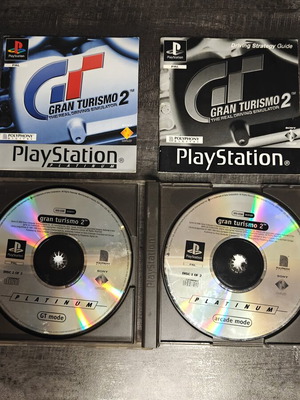 Gran Turismo 2 PlayStation 1 game, complete discs and manuals