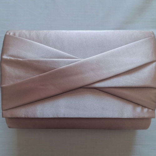 Clutch bag brand new, pink nude
