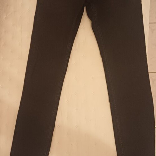 Mango men's black slim fit jeans