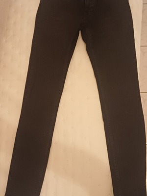 Mango men's black slim fit jeans