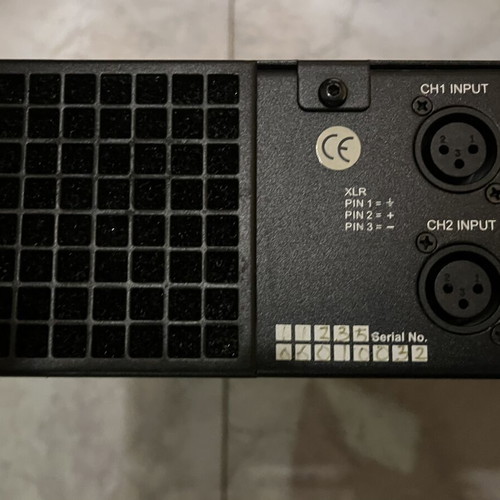 SoundStandard CA4 professional power amplifier