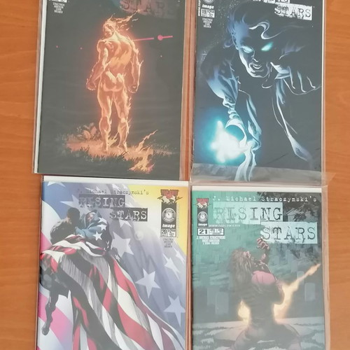 Rising Stars complete comic series used with variants and extras