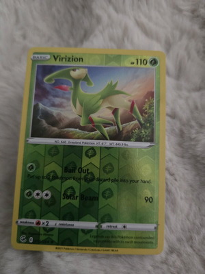 Virizion Pokemon card new