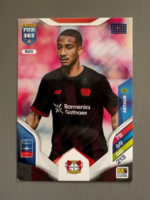 Arthur Bayer Leverkusen BLE5 Panini FIFA Adrenalyn 365 2025-26 used