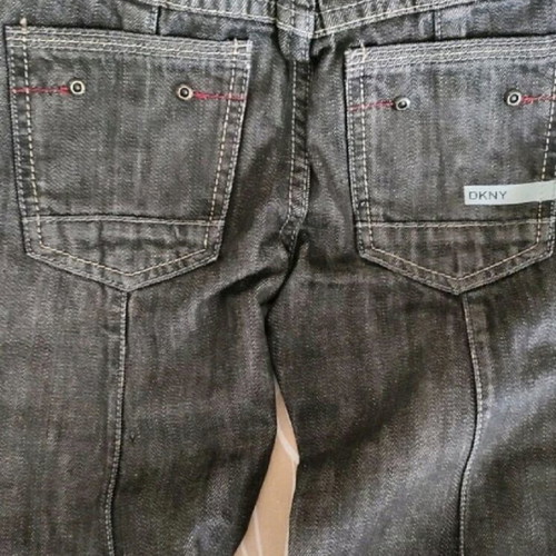 Σετ Jack Wolfskin βαμβακερό T-shirt και DKNY μαύρο τζιν σαν καινούργιο, 104 εκ
