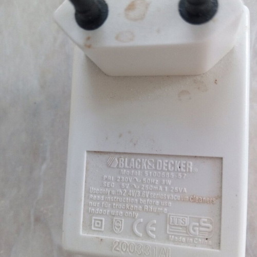 Black & Decker Dustbuster rechargeable kitchen vacuum used