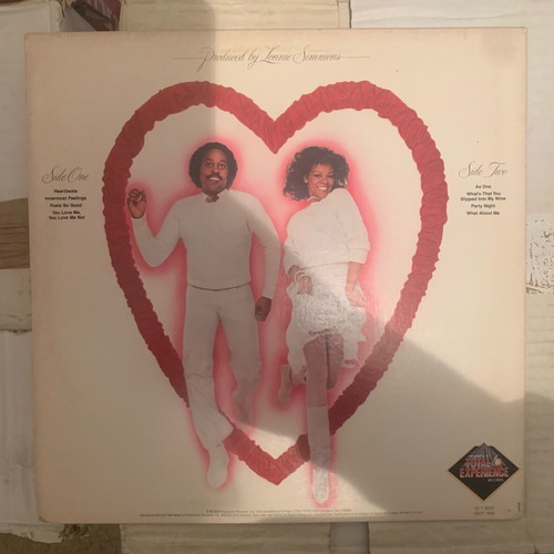 Yarbrough & Peoples Heartbeats vinyl LP used, electronic