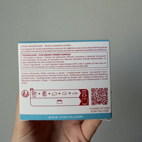 Clarins Hydra-Essentiel [HA²] Silky Cream 50ml face moisturizer