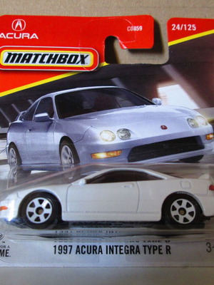 Acura Integra Type R 1997 Matchbox καινούργιο, δεξιοτίμονο
