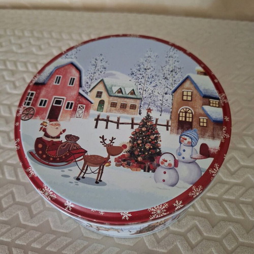 Metal Christmas box