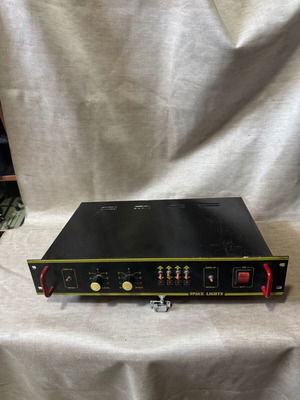 Vintage Space Lights Light Controller used, rackmount 19"